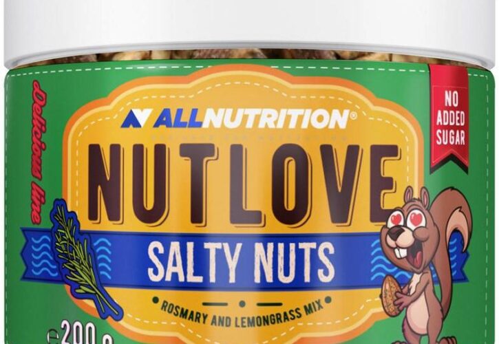 ALLNUTRITION Nutlove Salty Nuts Rosmary And Lemongrass Mix 200g