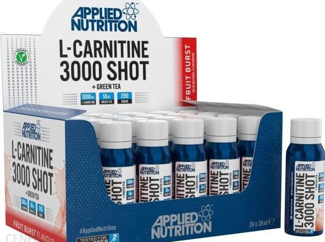Applied Nutrition L Carnitine 3000 Zielona Herbata Z Owocami 24X38Ml