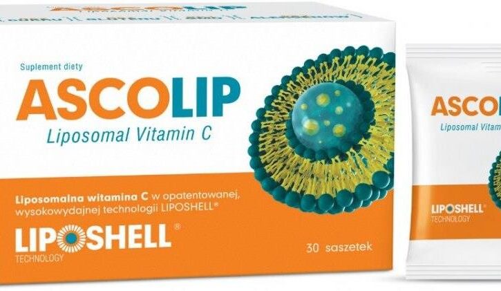 Ascolip Liposomalna witamina C 5gx30sasz