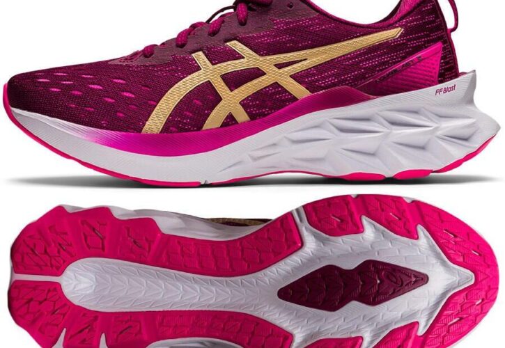 Buty do biegania Asics Damskie Novablast 2 Purpurowy