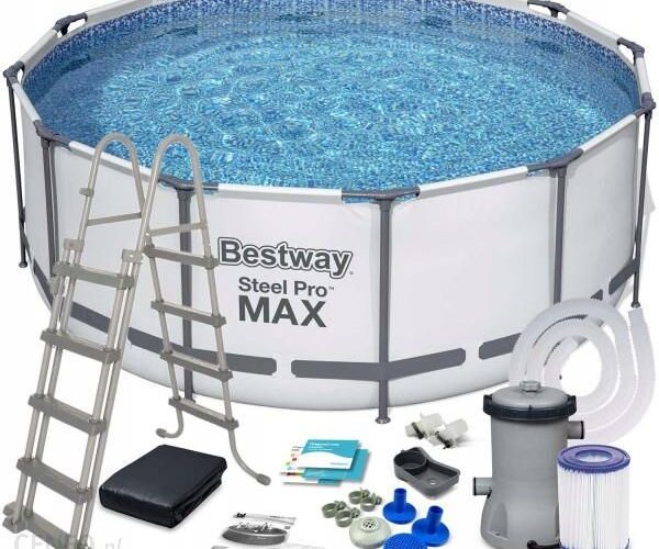 Basen Stalażowy 457X122Cm Steel Pro Max 56420 Bestway