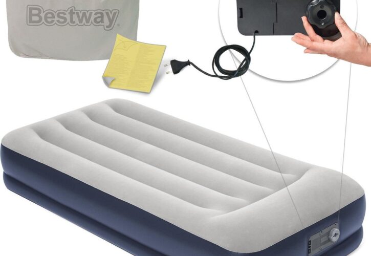 Bestway Materac Welurowy Z Pompką 67723