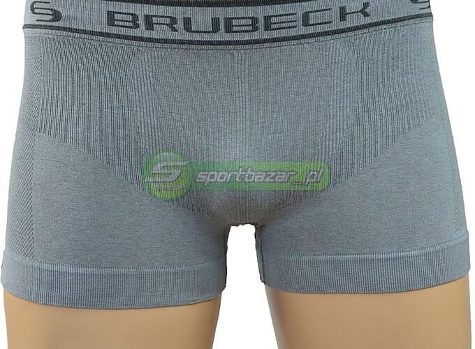 BIELIZNA MĘSKA BRUBECK SHORTBOX szary /BX10050