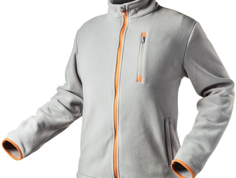 Bluza polarowa, szara, rozmiar M 81-501-M