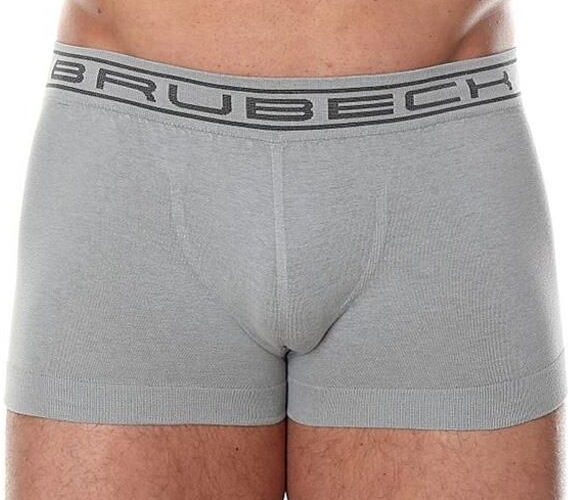 Brubeck Bielizna Męska Bokserki Comfort Szary Bx10050A