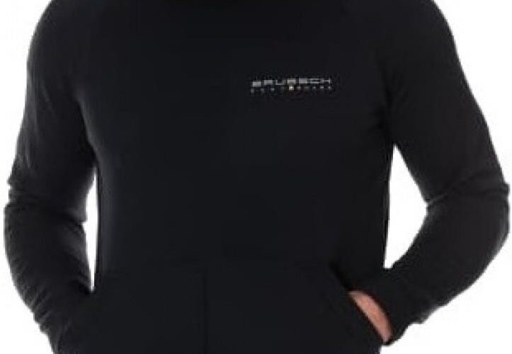 Brubeck Bluza Męska Fusion Ls14520 Czarna