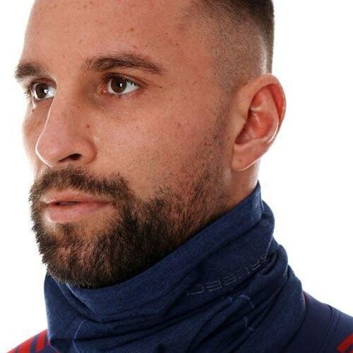 Brubeck Komin Wool Neck Gaiter Granatowy
