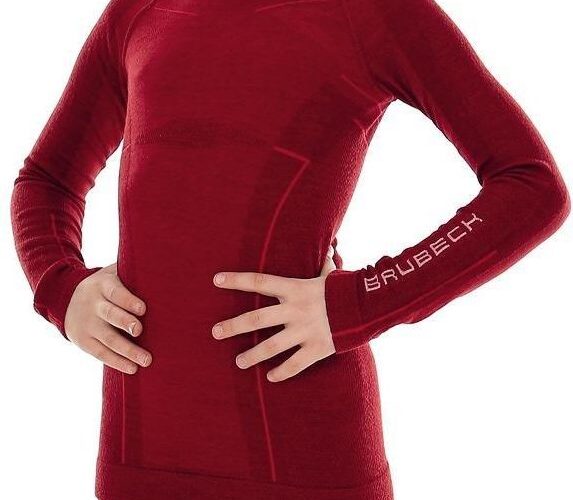 Brubeck Koszulka junior Active Wool