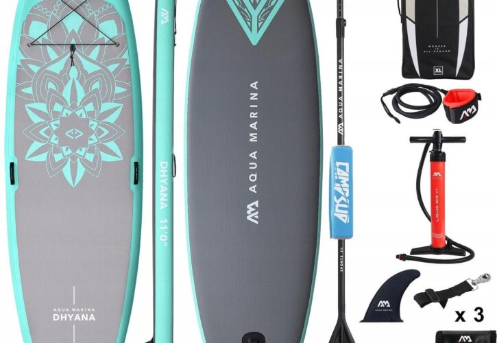 Campsup Campsup Deska Sup Aqua Marina Dhyana Bojka Niebieski Turkusowy