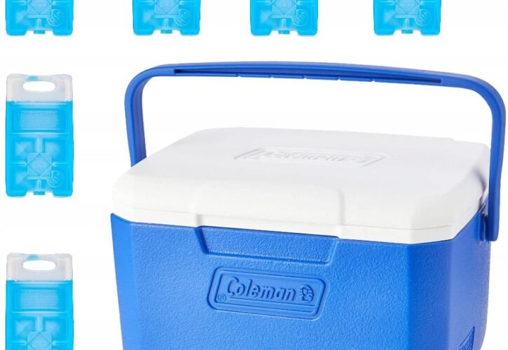 Coleman 5Qt 4,7l Niebieska + Wkłady Chłodzące