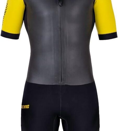 Colting Wetsuits Swimrun Go Pianka Pływacka Damskie Czarny Żółty