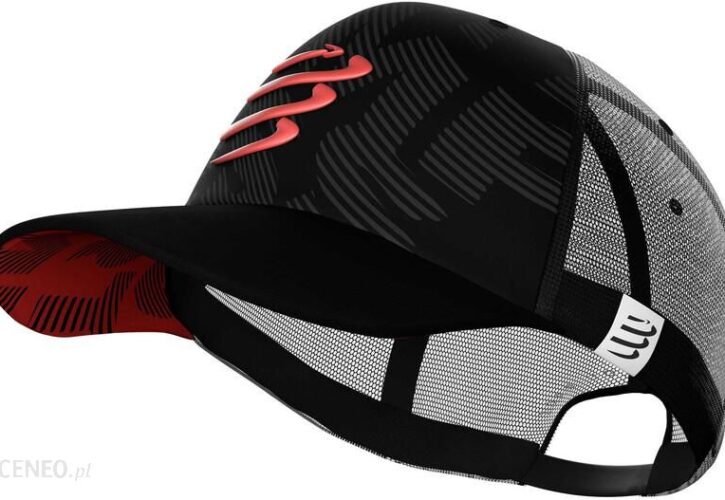 Compressport Czapka Z Daszkiem Black One Size