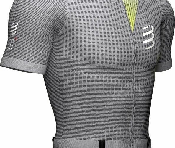 Compressport Trail Postural Ss Top M Alloy Primerose