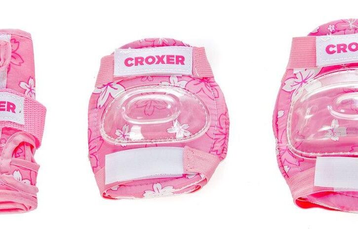 Croxer Ochraniacze Na Rolki Fibre Pink