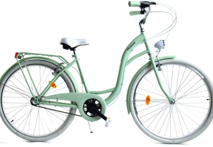 Dallas Bike City 26 3Spd Biały Zielony