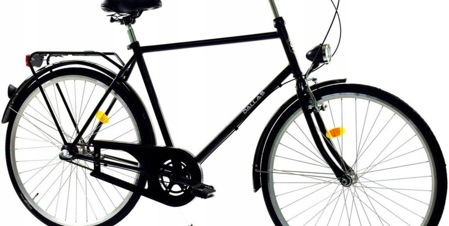 Dallas Bike Holland City 28 3Spd Męski Czarny