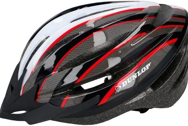 Dunlop Czerwony Kask rowerowy S 53-55cm ® KUP TERAZ
