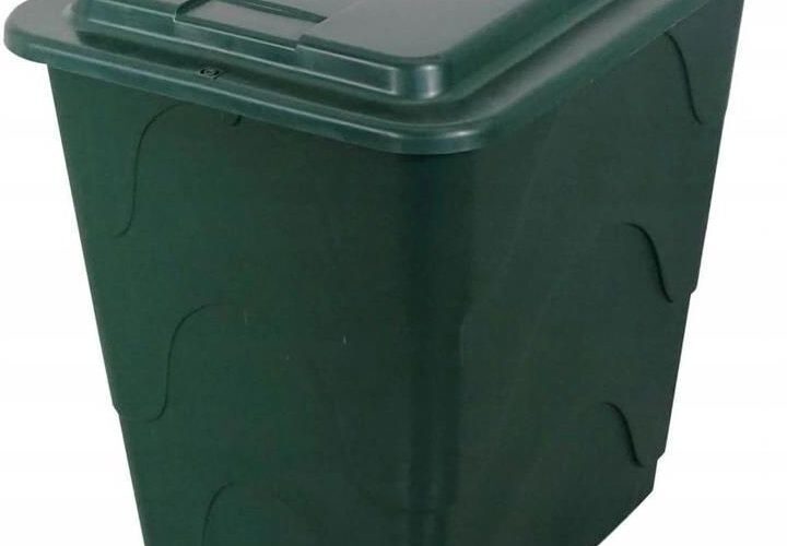 Duży Pojemnik Zbiornik Na Deszczówkę Wodę Z Kranem
