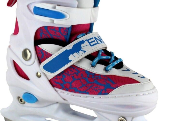 Enero Lemon Łyżwy White Pink Blue 100993357