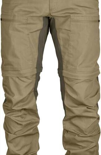 Fjällräven Abisko Lite Trekking Spodnie Z Odpinanyi Nogawkami Mężczyźni Beżowy 48 Regular