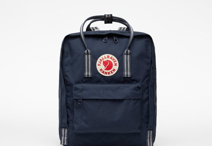 Fjällräven Kånken Backpack Navy Long Stripes