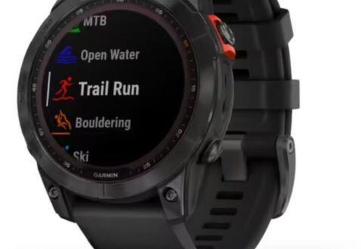 Garmin 2nd Life z GPS Fenix 7 Solar Silver Grey