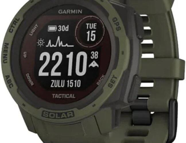 Garmin Instinct Solar Tactical Oliwkowy (0100229304)