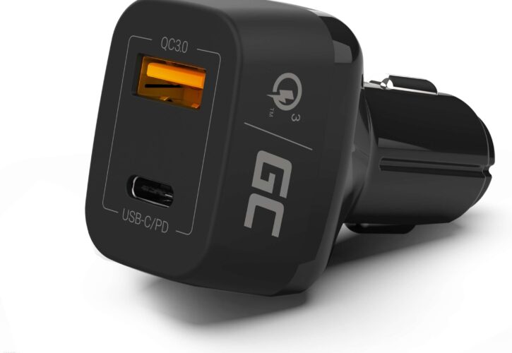 Green Cell Ładowarka Samochodowa Quick Charge 3.0