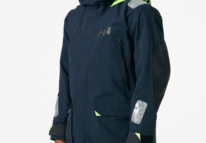 Helly Hansen Męska Kurtka Sztormiak Skagen Offshore Navy Niebieski