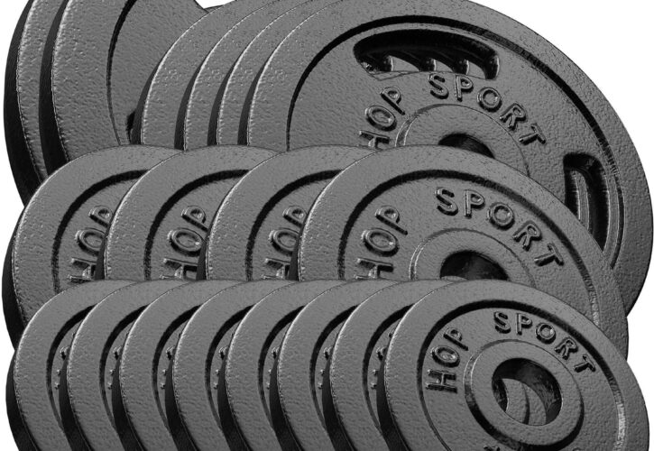 Hop Sport Zestaw Obciążeń Żeliwnych 60Kg (2X10 4X5 4X2.5 8X1.25)