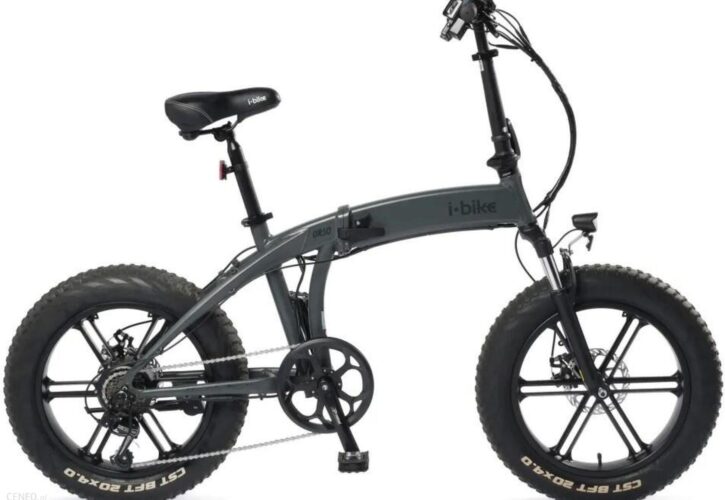 I Bike Składany Fat 20 Alu Czarny