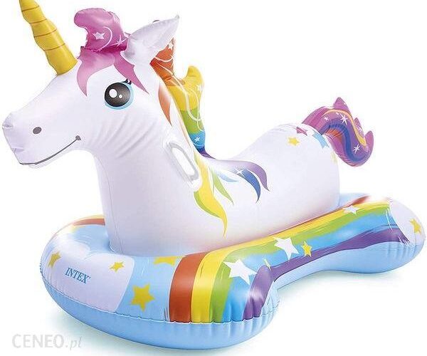Intex Dmuchana zabawka Jednorożec Ride-On (57552NP)