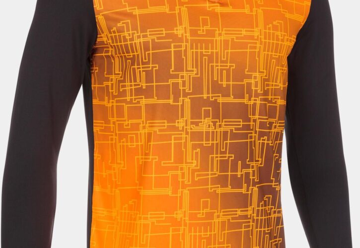 JOMA Bluza do biegania męska Joma Elite VIII- Zamów na Decathlon.pl – 30 dni na zwrot – Czarny, Pomarańczowy
