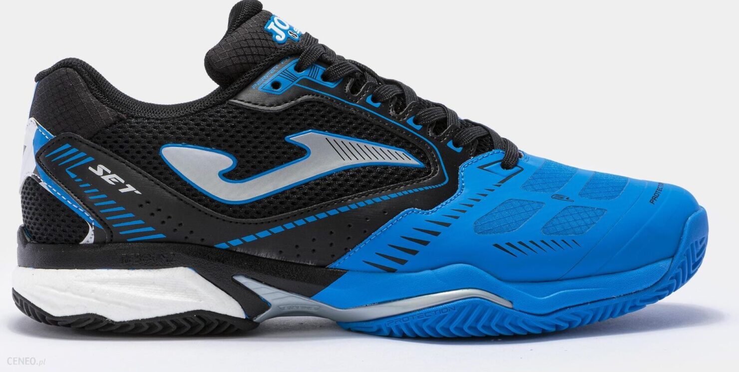 Joma Buty Do Tenisa Męskie Set Men Clay Royal Black Czarny Niebieski