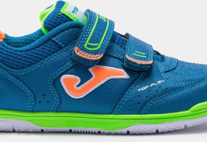 Buty piłkarskie Joma Halowe Dla Dzieci Top Flex Jr 2104 In Niebieski