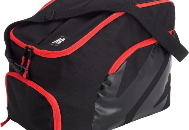 K2, Torba na rolki, Fit Carrier, czarno-czerwona – Sport