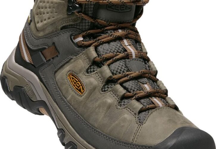 Keen Targhee Iii Mid Wp Brązowy