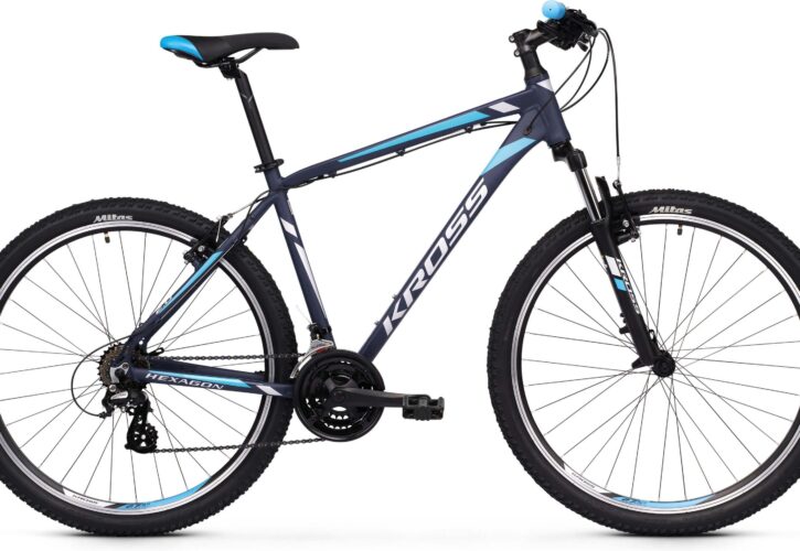 Kross Hexagon 2.0 26 Granatowy Srebrny Niebieski Mat 2021