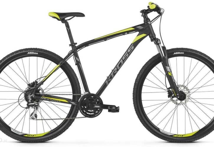 Kross Hexagon 5.0 czarny grafitowy limonkowy mat 29″ 2019
