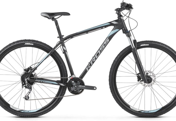 Kross Hexagon 8.0 czarny grafitowy stalowy mat 29″ 2019
