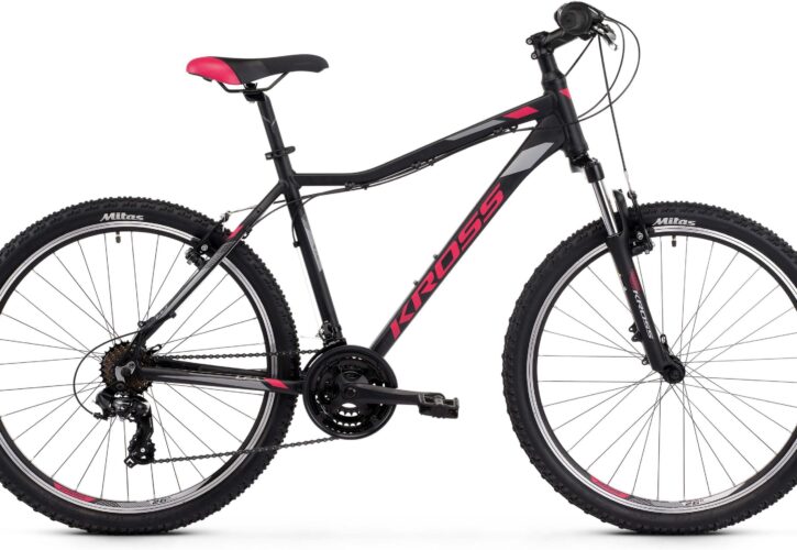 Kross Lea 1.0 Sr 26 Czarny Malinowy Grafitowy Mat 2021