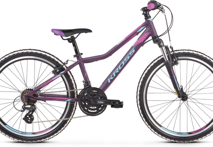 Kross Lea Jr 2.0 Fioletowo Niebieski Mat 24 2022