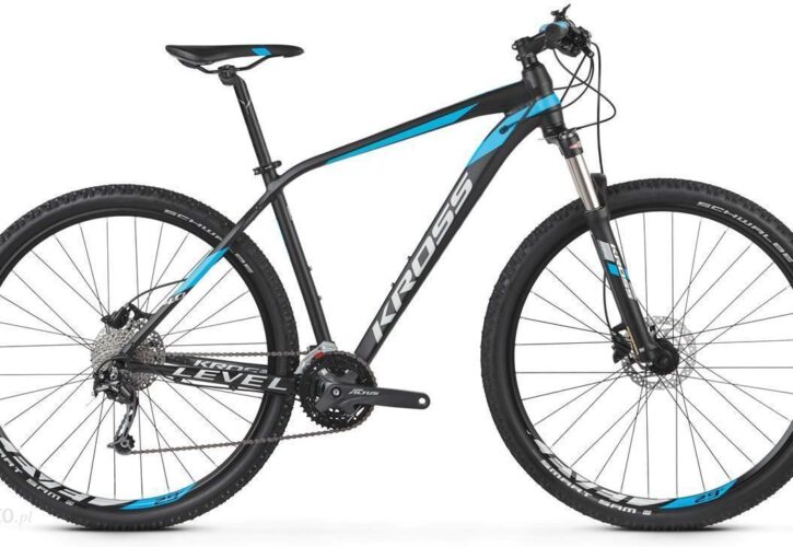 Kross Level 4.0 Czarny Niebieski Srebrny Mat 29″ 2019
