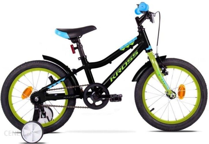 Kross Racer 3.0 Czarny Limonkowy Niebieski 2022