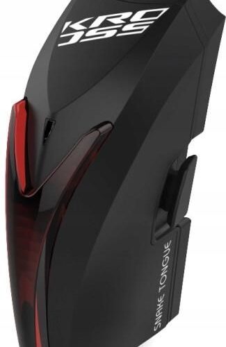 Kross Snake Tongue Aero Lampka Czarna Tylna