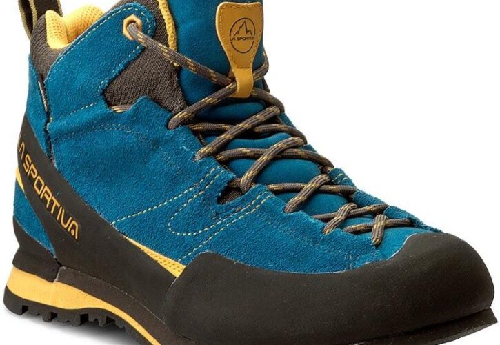 La Sportiva Boulder X Mid Gtx Gore Tex 17Eby Niebieski Żółty