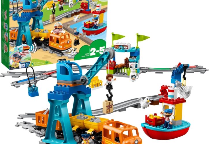 LEGO DUPLO 10875 Pociąg towarowy