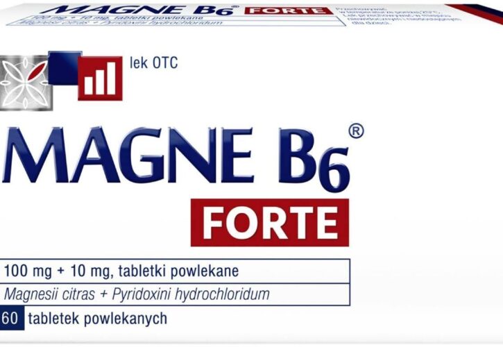 Magne B6 Forte magnez 60 tabletek