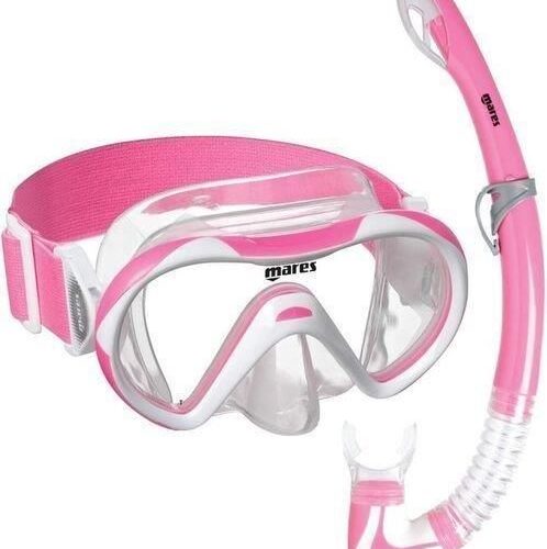Mares Combo Vento Jr Neon Clear/Pink White