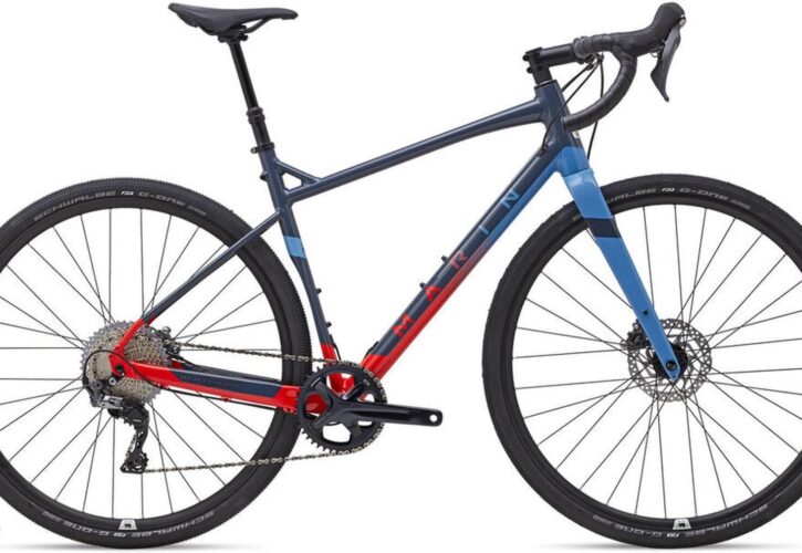 Marin Gravel Gestalt X11 700C Czerwony Niebieski Szary